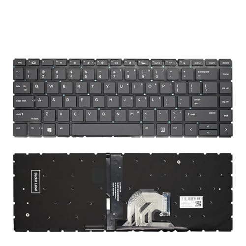 Clavier russe rétroéclairé pour HP ProBook 445 G6 améliorant la frappe nocturne