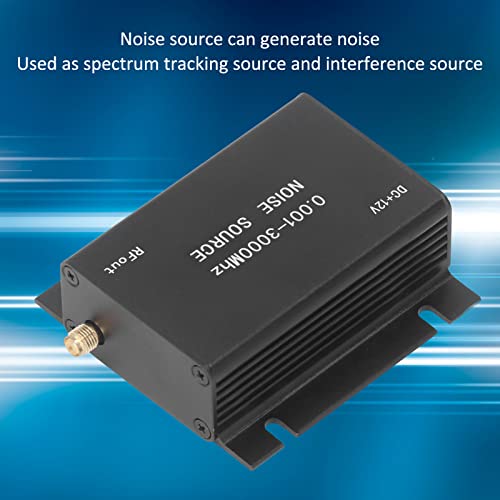 Image of Broadband Noise Source Generator - DC 12V, 0.001‑3000MHZ Versatile RF and Microbillow Testing Tool with Stable SMA Output for Engineers and Hobbyists (US Plug)