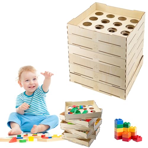 Boîtes de rangement pour blocs Lego et plateaux pour organiser vos pièces