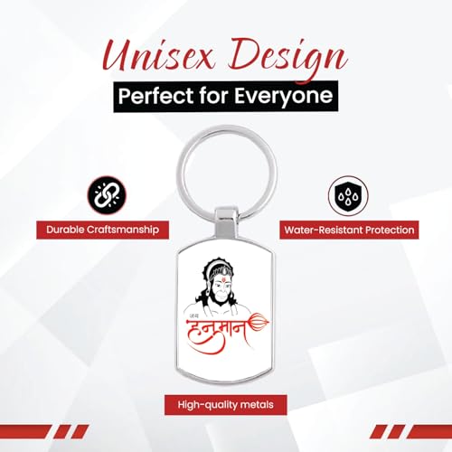 Image of Stylish Metal Keychains with Permanent Glossy Print - Inspirational Quotes & Spiritual Designs - Perfect Key chains for loved ones, Personal Use, Gifts & Return Gifts
