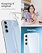 Spigen Ultra Hybrid Designed for Galaxy S24 FE Case (2024) [Anti-Yellowing], Crystal Clear