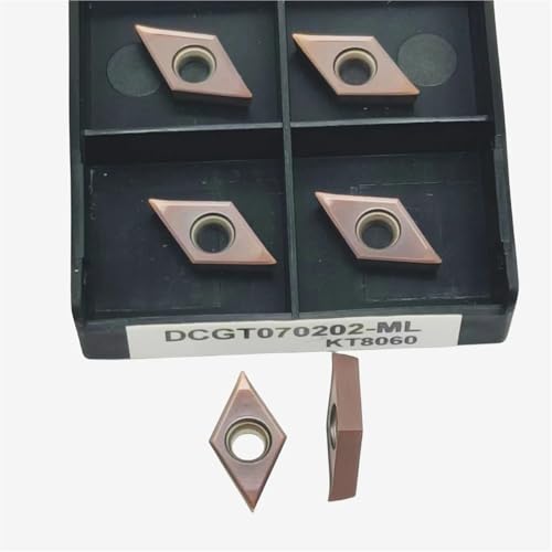 10 piezas inserto de carburo DCGT ML KT8060 para torneado miniatura 2
