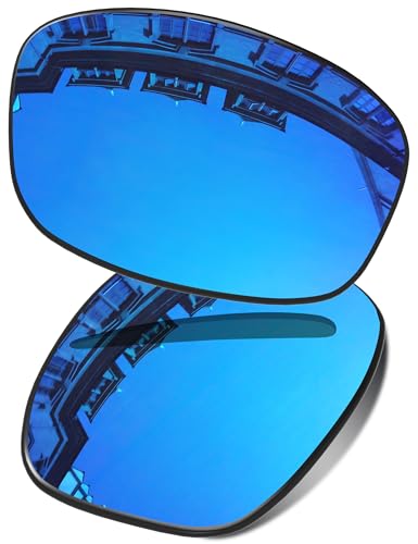 Vonxyz Lenses Replacement for Costa Del Mar Half Moon 06S9026-60mm Sunglass - Ice MirrorCoat Polarized