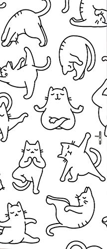 A.Monamour Adesivo Porta Autoadesiva Zen