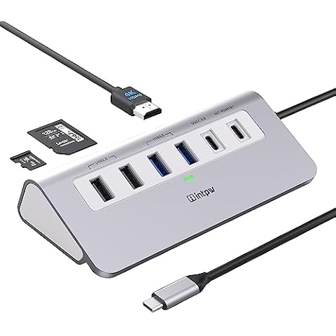 INTPW 9-in-1 USB C Hub Cover