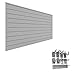 Proslat 33013 Basic Bundle with Slatwall Panels and Hook Kit, Light Grey