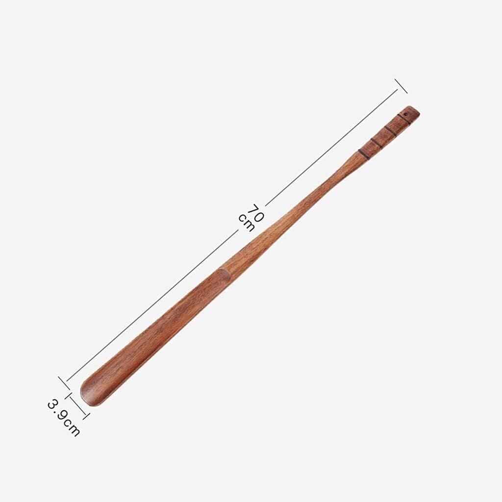 Schuhlöffel Aus Holz Mit Langem Griff, Schuhlöffel Aus Holz, Schuhlöffel Mit Langem Griff, Tragbarer Schuhlöffel Aus Metall Mit Langem