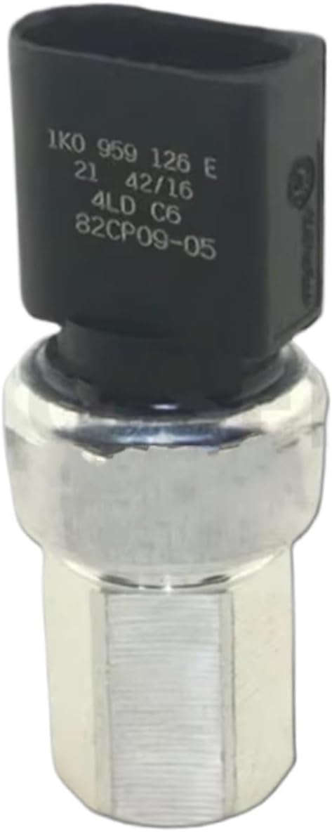 A/C Pressure Switch Sensor, Air Conditioning Pressure Sensor 1K0959126E, for Golf, for Passat Air Conditioning Pressure Sensor 5K0959126 82Cp0905