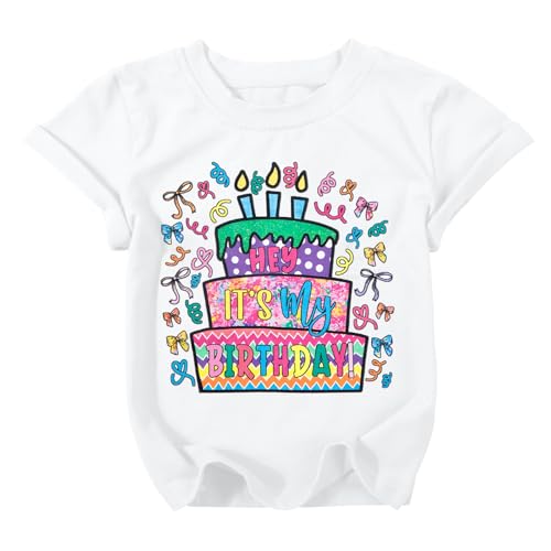 Image of Birthday Girl Shirt Magical Castle Tshirt Birthday Shirts for Kids Funny Birthday Party Gift Tees Cute Graphic Tops