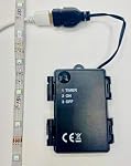 FADEDA – FADEDA Batteriebox f. 3X AA, ON/Off/Timer 6 Std. Betrieb/ 18