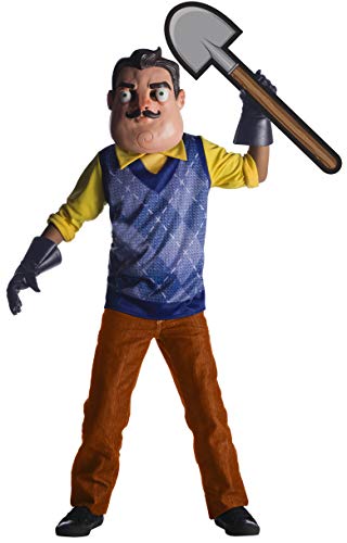 Wayne’s World Costumes Kids - Rubie's Hello Neighbor Deluxe Child's Costume,