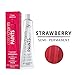 COLORCHARM Paints Semi-Permanent Hair Dye for Temporary Hair Color| Intermixable Shades| Strawberry| 2 Fl Oz