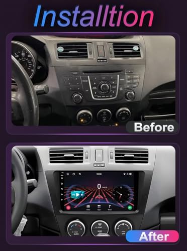 Navegador GPS para Coche Mazda 5 CW Pantalla Táctil Android Auto Inalámbrico 2
