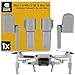 Produktbild Drohnen Fahrwerk, 1 Set, kompatibel mit DJI Mini 2, DJI Mini 2 SE, DJI Mini SE, Landebeine schützen Gimbal und Unterboden, Unterbau für sanftes Landen, Drohne Beine Landegestell, Landefüße aufsteckbar