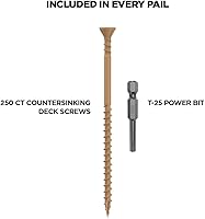 Vista 4 de CAMO Tornillo de cubierta de 4 pulgadas X #10 - 250