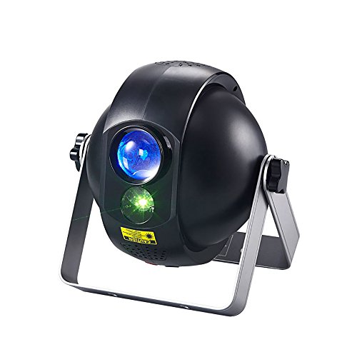 Rotierende Sternenhimmel Projektor LED Projektionslampe Romantische Nacht Lampe Projektion 3 Arten von Convertible-Effekten mit Musik-Player