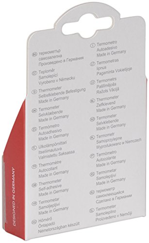 Hr-Imotion 10110001 Black Self-Adhesive Thermometer For Indoor Areas #TOP5