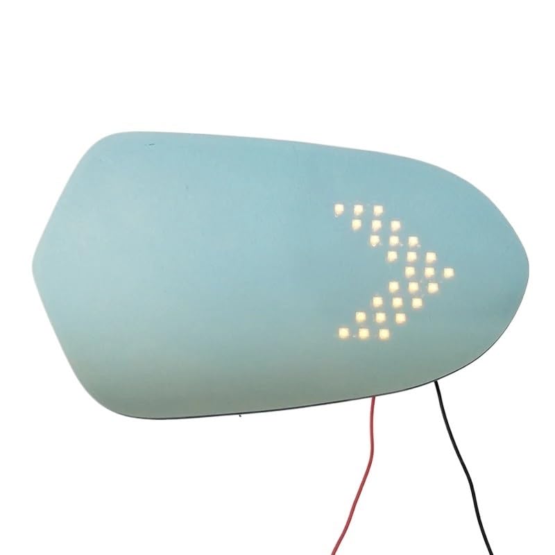 Rétroviseur latéral bleu pour A6 S6 RS6 (4G0857535 4G0857536) chauffant à grand angle