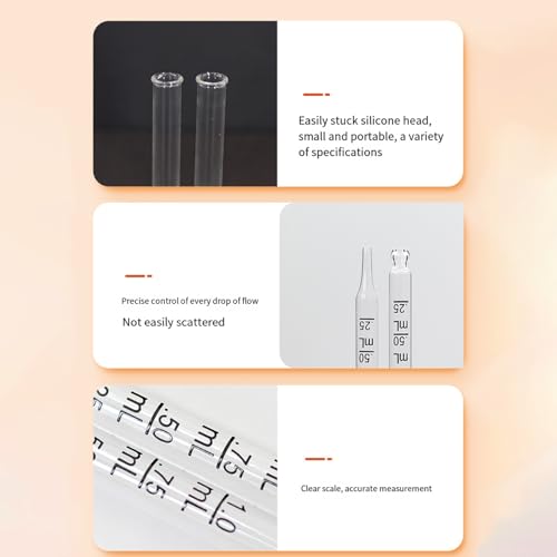 15/425 (5 mm x 46 mm) Black Bulb Glass Droppers