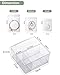2 Pack 4 In 1 Acrylic Jewelry Organizers and Storage with 120 Portable Anti Tarnish Jewelry Bags, Clear Jewelry Box Organizer, Travel Jewelry Case for Earrings/Rings/Necklaces for Women Girls