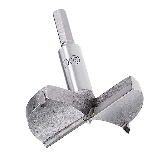 MACHSWON Forstner Drill Bits Tungsten Carbide Wood Hole Saw Opener Drill Bit 75mm Woodworking Drilling Bit Cutter - Image 2