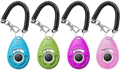 Pet Training Clicker with Wrist Strap - Dog Training Clickers for...