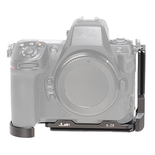 FOTGA Quick Release Plate L-shaped Bracket L-Bracket Vertical Expandable Plate for Nikon Z8 Camera, Compatible with Arca Swiss Standard Tripod
