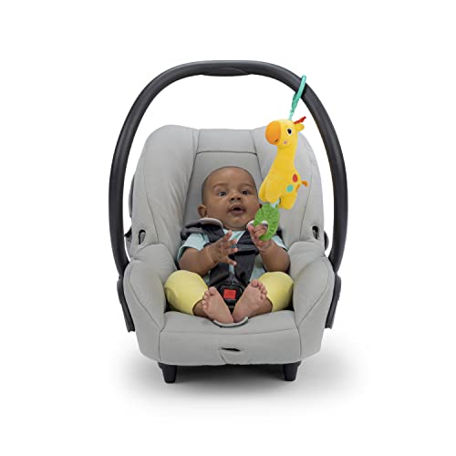Image of Bright Starts Tug Tunes On-The-Go Toy for Stroller and Carriers - Giraffe - Unisex, Newborn +