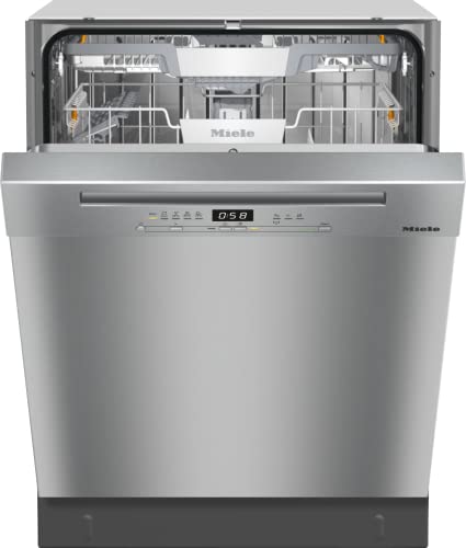 Miele G 5332 SCU Active Plus Stand-Geschirrspüler, 5 Programme, AutoOpen Trocknung, SensorDry, 3D MultiFlex Schublade, Besteckkorb, ComfortClose, Edelstahl (12142420)