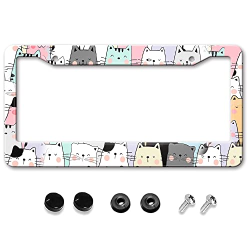 LSU Tigers Plastic License Plate Frame