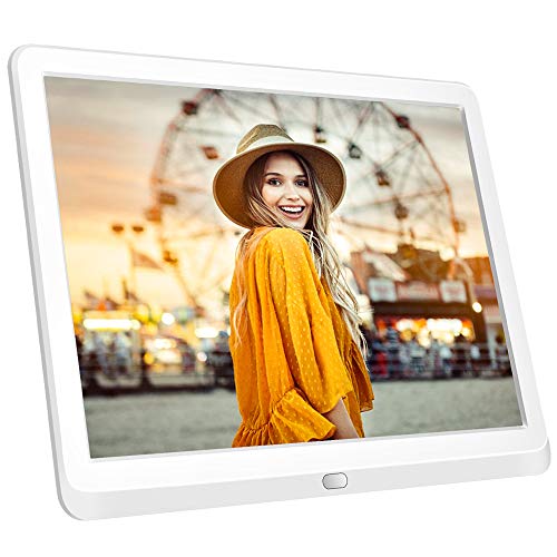 10 Inch Digital Picture Frame, NAPATEK Digital Photo Frame 16:9 1920x1080 IPS Display