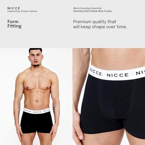 Boxer de algodón Nicce que no se sube pack de 5 calzoncillos suaves XL 6