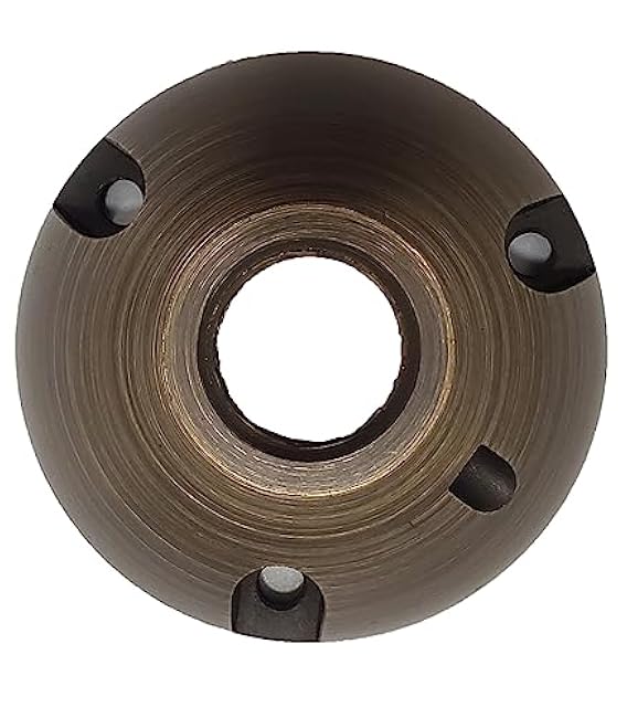 Ironsmith Lighting Products Aluminum Mounting Plate, Heavy Duty Surface Flush Mount for Low Voltage Outdoor Landscape Lighting, Easy to Install, ?Solid Metal Construction (4/PK)