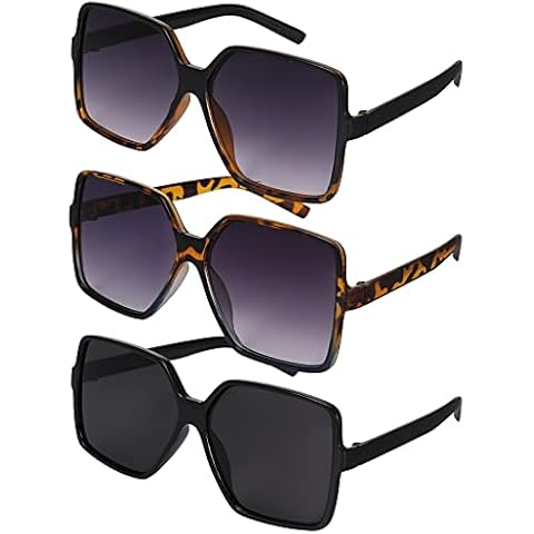 FANTESI Oversized Rectangle Sunglasses for Women Cover