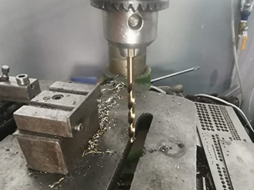 Nordwolf 14-Piece M35 Cobalt Jobber Drill Bit Set For Stainless Steel & Hard Metals, Multi Points Drill Tip With 1/4" Hex Shank For Quick Chucks & Impact Drivers, Sae Sizes 1/16" To 1/4" #TOP6