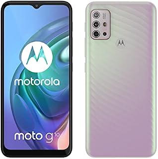 Motorola G10 (6.5'' Max Vision HD+, Qualcomm Snapdragon, 48MP quad camera system, 5000 mAH battery, Dual SIM, 4/64GB, Android 11), Sakura Pearl (Renewed)