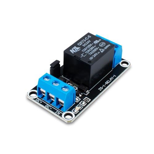Innfeeltech 1pcs DC 24V Relay Module 1 Channel Relay with Optocoupler High or Low Level Trigger Expansion Board