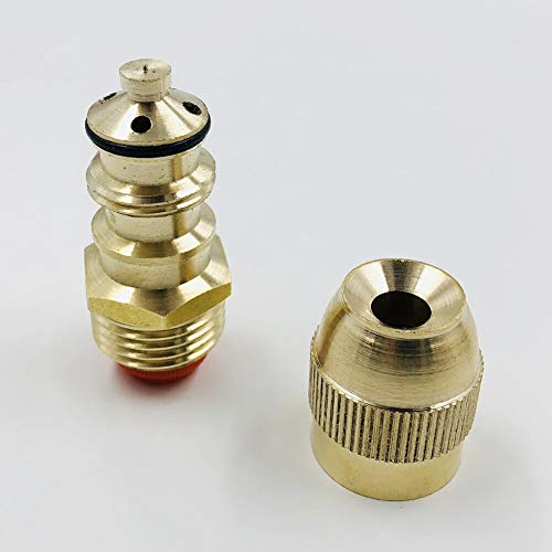 Cucuso Home Garden Sprinkler Water Flow Brass Watering Irrigate Dripping Adjustable Spray Nozzle Durable - System Large Sprinklers Areas Lawns Garden Small