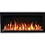 Napoleon Entice 50 Wall Mount Slimline Electric Fireplace - Multi-Color Flames with Adjustable Flame Brightness and Speed - with Remote Control - NEFL50CFH