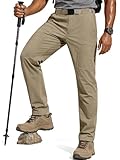 FREE SOLDIER Men's Outdoor Cargo Hiking Pants with Belt Lightweight Waterproof...