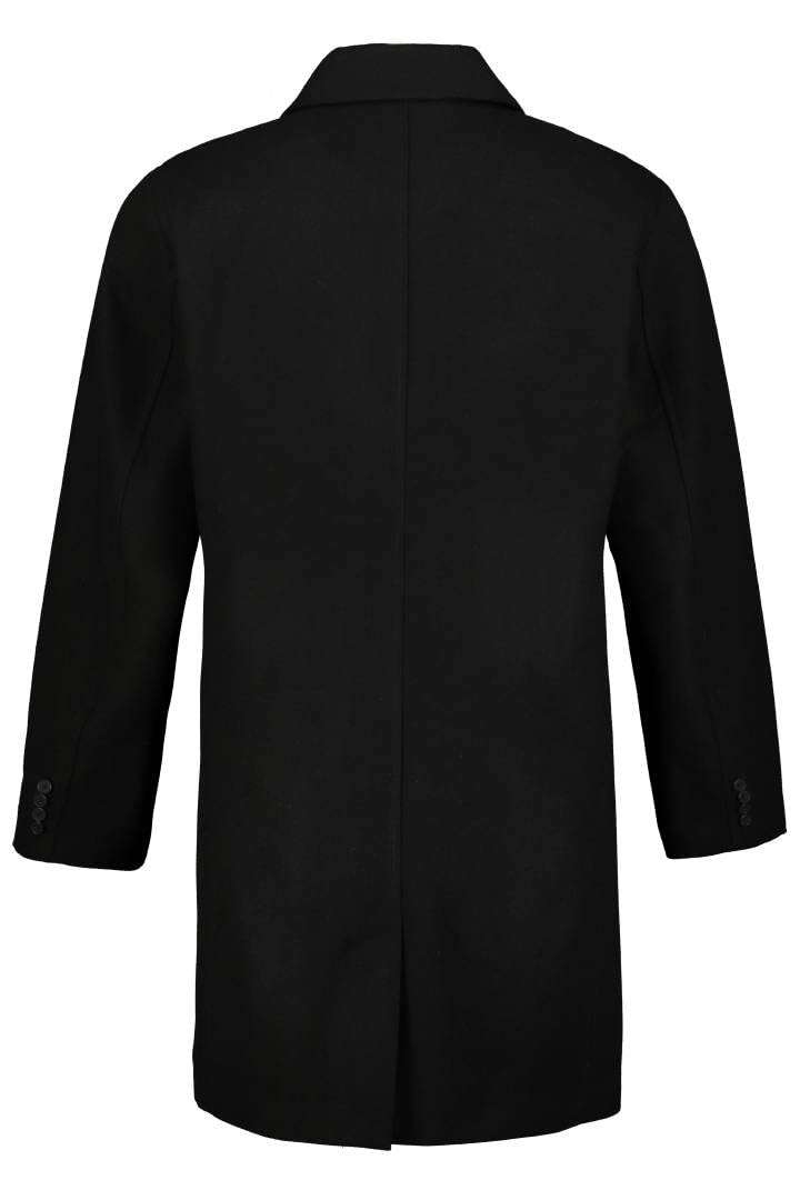 JP 1880 Hommes Grandes tailles L-8XL Manteau en laine mélangée déperlante, col de chemise 795116
