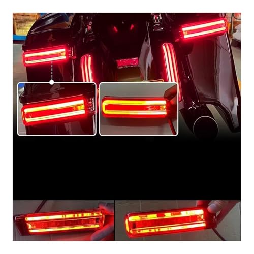 Clignotants LED moto de freinage anti-collision pour Street Glide