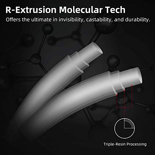 image for RUNCL SVALLET Fluorocarbon Fishing Leader, Fluorocarbon Line - Materia