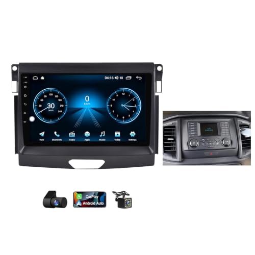 Radio coche Android para Ford Ranger, viaja conectado con GPS y CarPlay inalámbrico