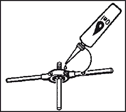 Vratidlo na závitové očká pri použití