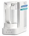 Waterdrop C2SL Mineral Reverse Osmosis Water Filter Countertop, 7-Stage RO Water Filtration System with Autofill Glass Pitcher, Compact Reverse Osmosis System, Voice Prompts, 3:1 Pure to Drain