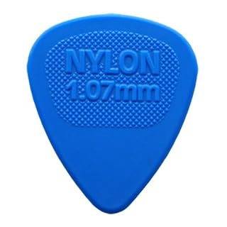 24 x Dunlop Nylon Midi médiators/plectres 1.07 mm bleu dans une boîte de rangement pratique - Les Beatles, Paul McCartney, John Lennon, RIngo Starr, George Harrison