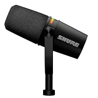 Shure MV7+ Dynamisches Podcast-Mikrofon USB-C und XLR - Schwarz – Ansicht 8