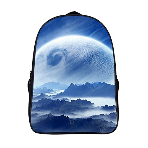 Cartable unisexe Planet Rises le sac à dos spacieux pour soulager le dos