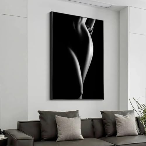 Décoration de la maison moderne avec affiche d'art corporel grand format 70x100